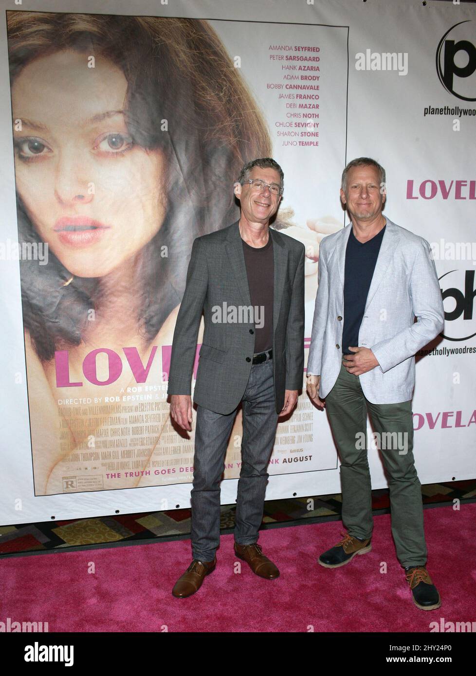 Jeffrey Friedman, Rob Epstein che partecipa allo Screening del film VIP DI LOVELACE, al Planet Hollywood Resort & Casino Foto Stock