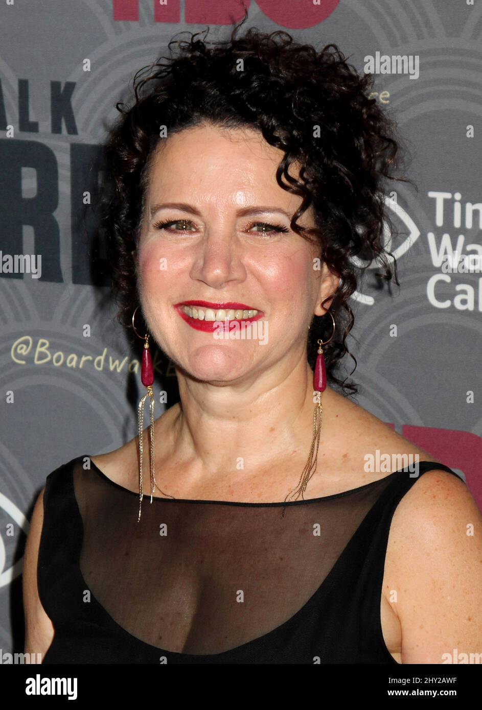 Susie Essman partecipa alla prima della quarta stagione dell'Impero Boardwalk al Teatro Ziegfeld di New York. Foto Stock