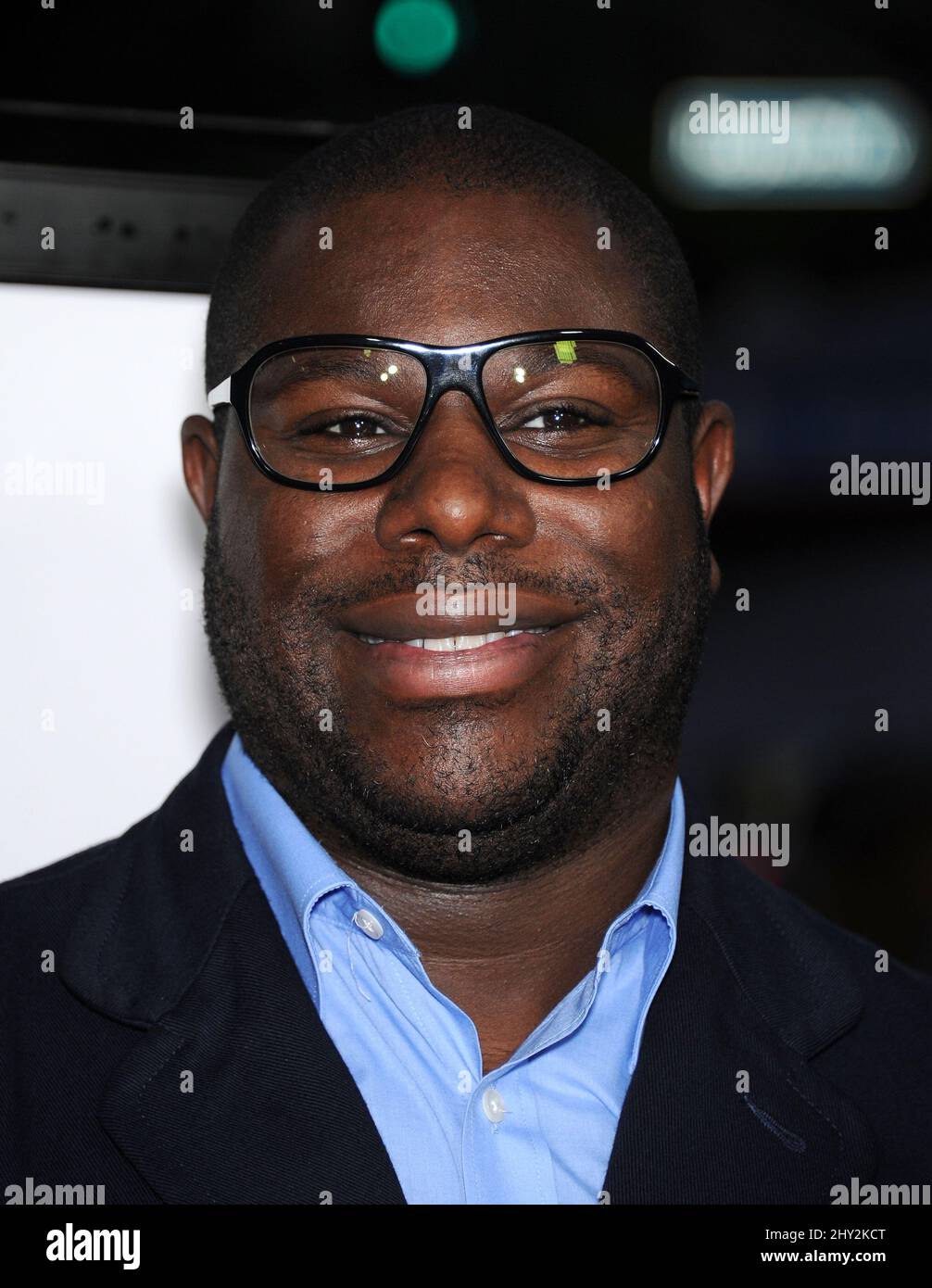 Steve McQueen ha partecipato alla proiezione '12 Years A Slave' tenutasi alla Director Guild of America a Los Angeles, USA. Foto Stock