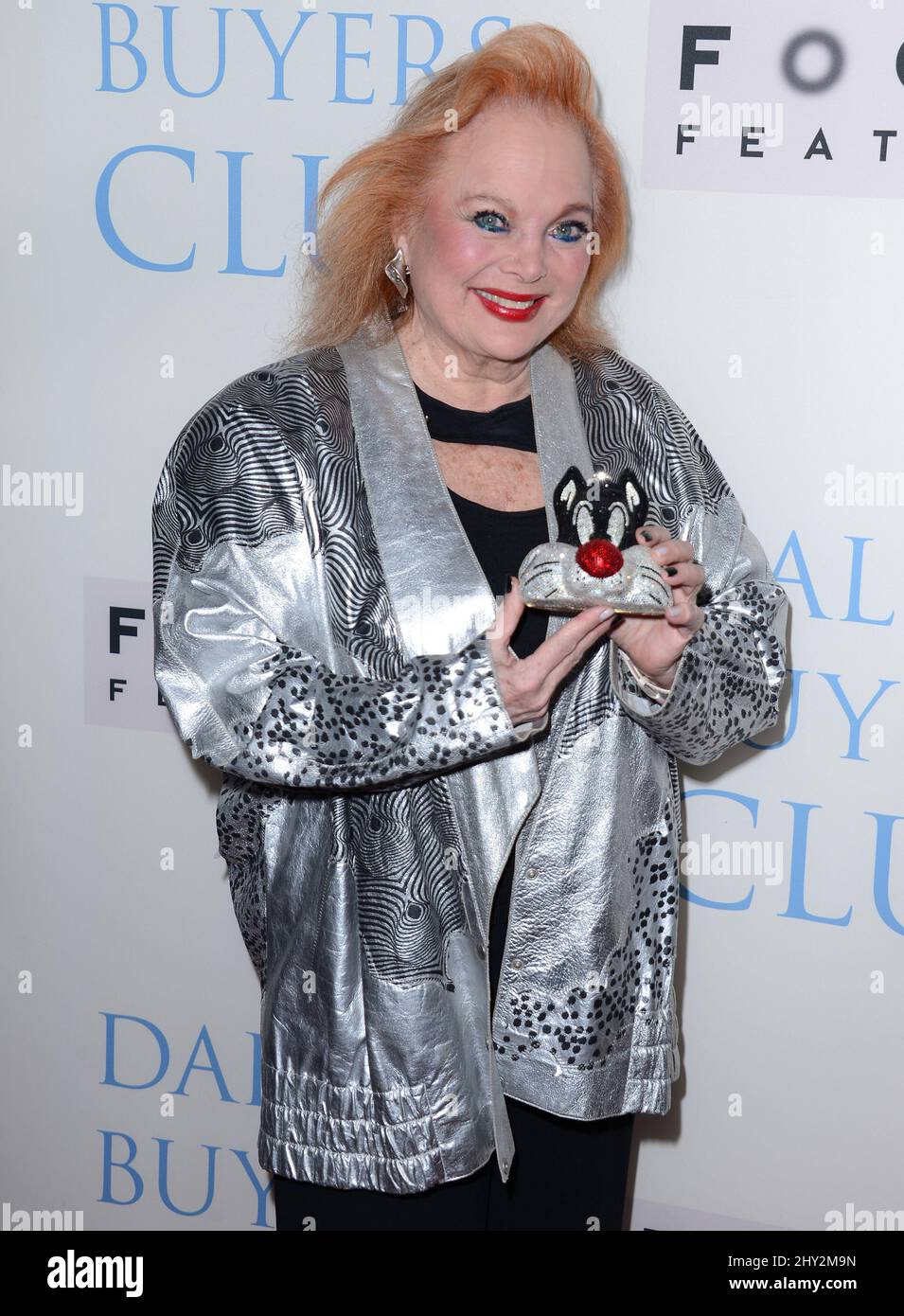 Carol Connors arriva alla prima del 'allas Buyers Club' a Los Angeles, California. Foto Stock