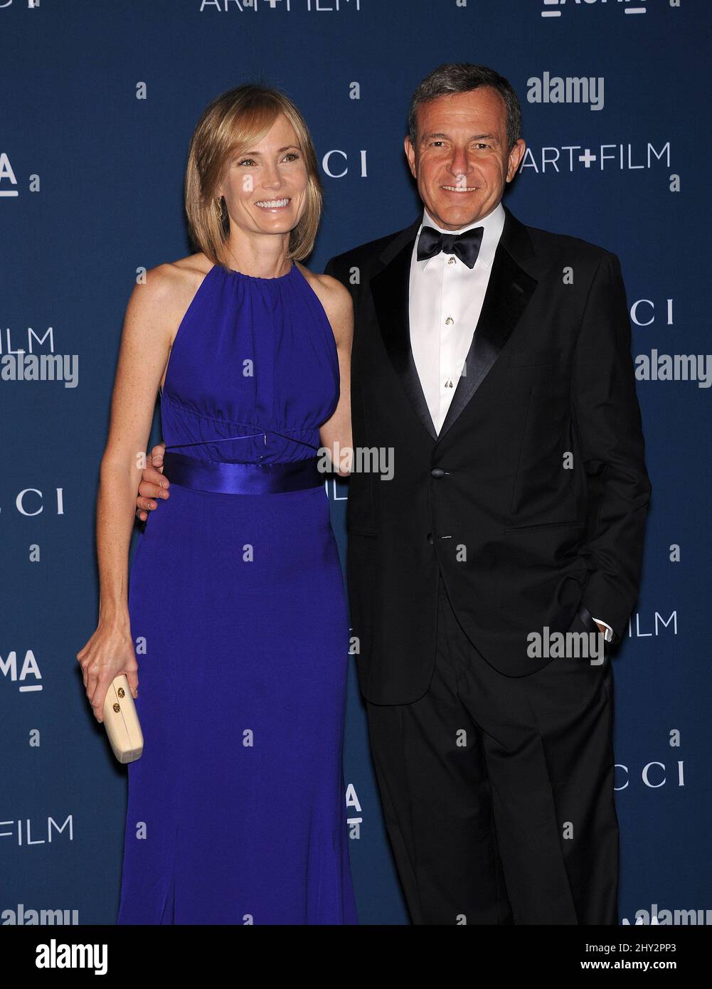 Robert Iger & Willow Bay partecipa al LACMA 2013 Art + Film Gala a Los Angeles, California. Foto Stock