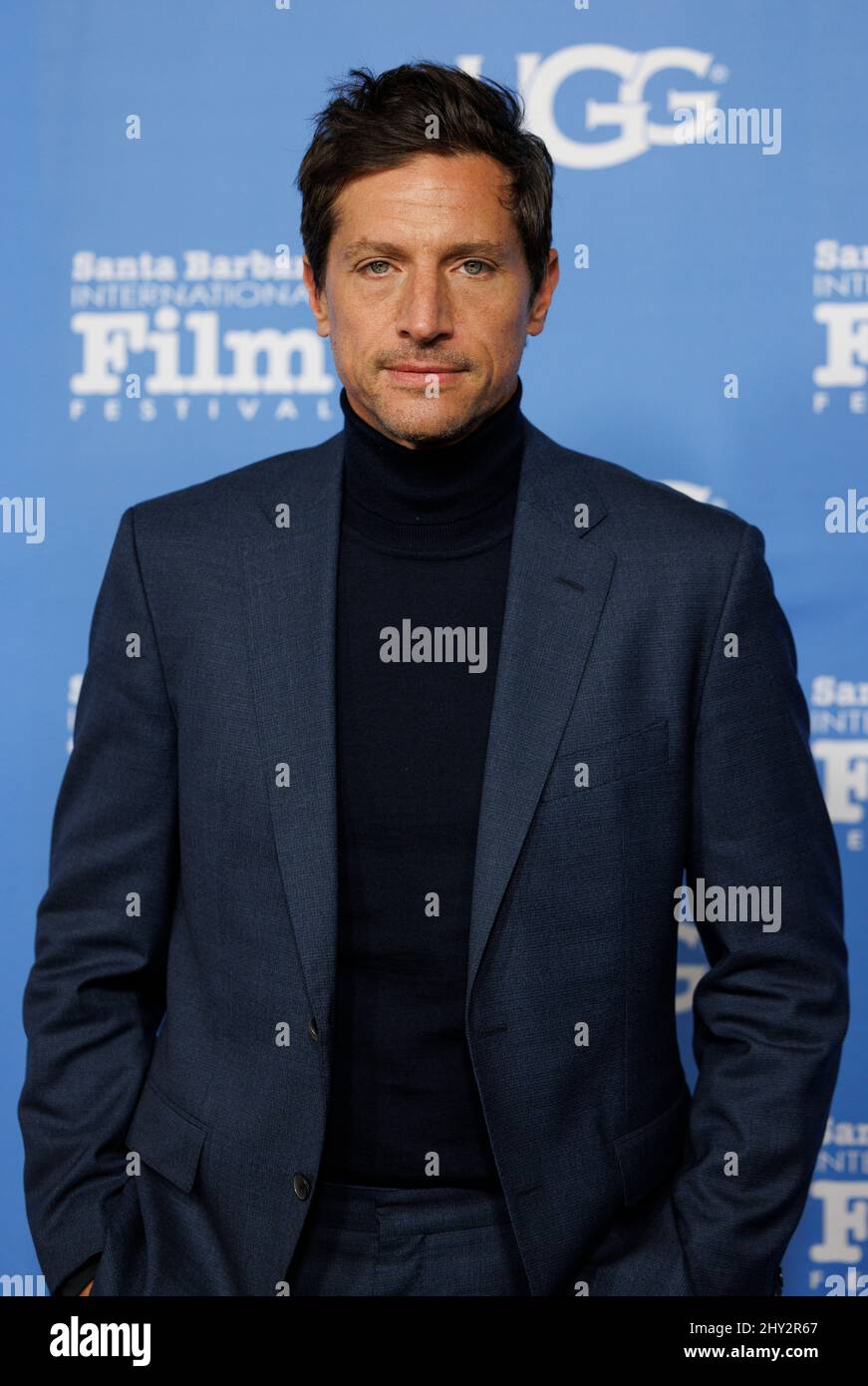 Simon Rex (film, 'Red Rocket') vincitore del premio Virtuosos al Festival Internazionale del Cinema di Santa Barbara 37th all'Arlington Theatre Foto Stock
