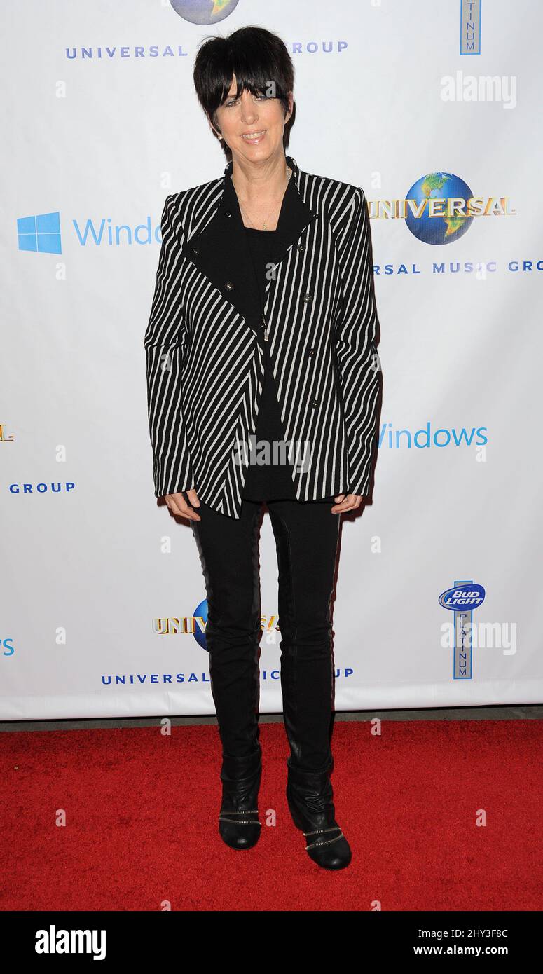 Diane Warren partecipa all'Universal Music Group 2014 Post Grammy Party, che si tiene presso il Teatro all'Ace Hotel di Los Angeles Foto Stock