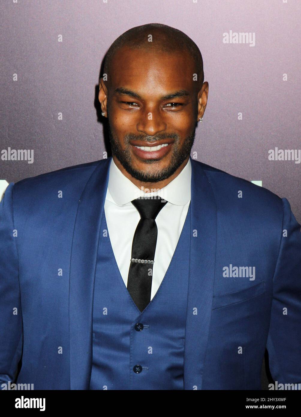 Tyson Beckford partecipa alla prima di 'Noah' a New York. Foto Stock