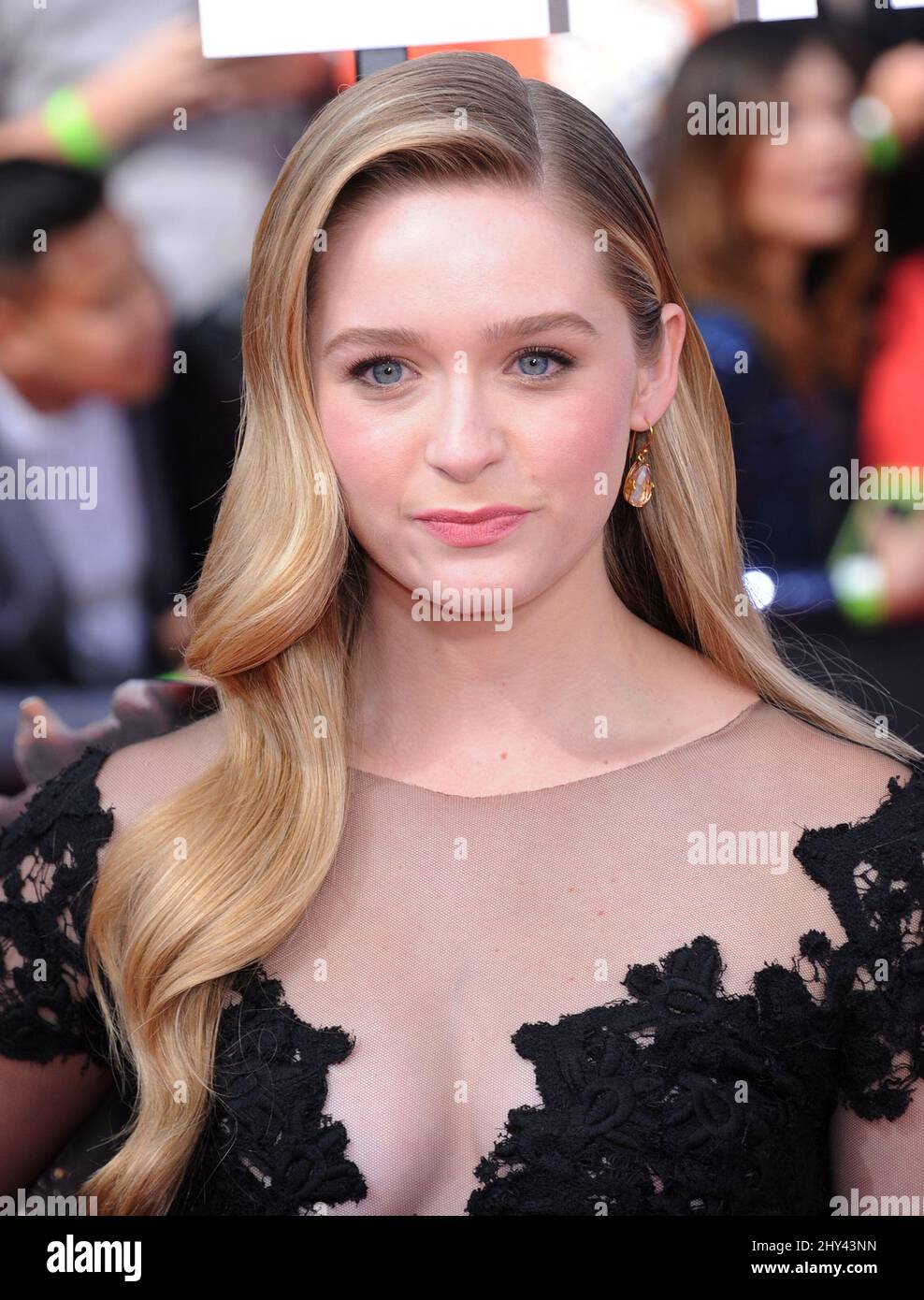 Greer Grammer ha partecipato ai MTV Movie Awards 2014 a Los Angeles, California. Foto Stock