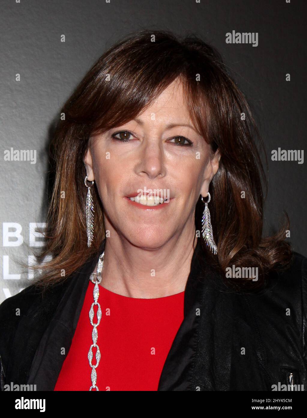 Jane Rosenthal partecipa alla cerimonia di chiusura del Gala Premiere di 'Begin Again' durante il Tribeca film Festival tenuto al BMCC Tribeca PAC a New York, USA. Foto Stock