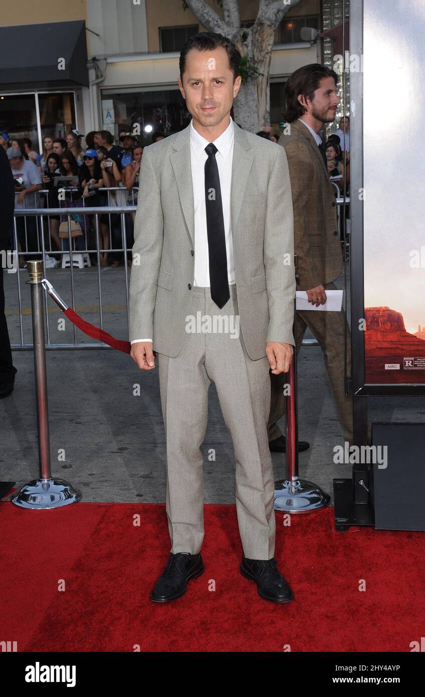 Giovanni Ribisi arriva alla prima di un milione di modi per morire in Occidente a Los Angeles, CA, USA, 15 maggio 2014. Foto Stock