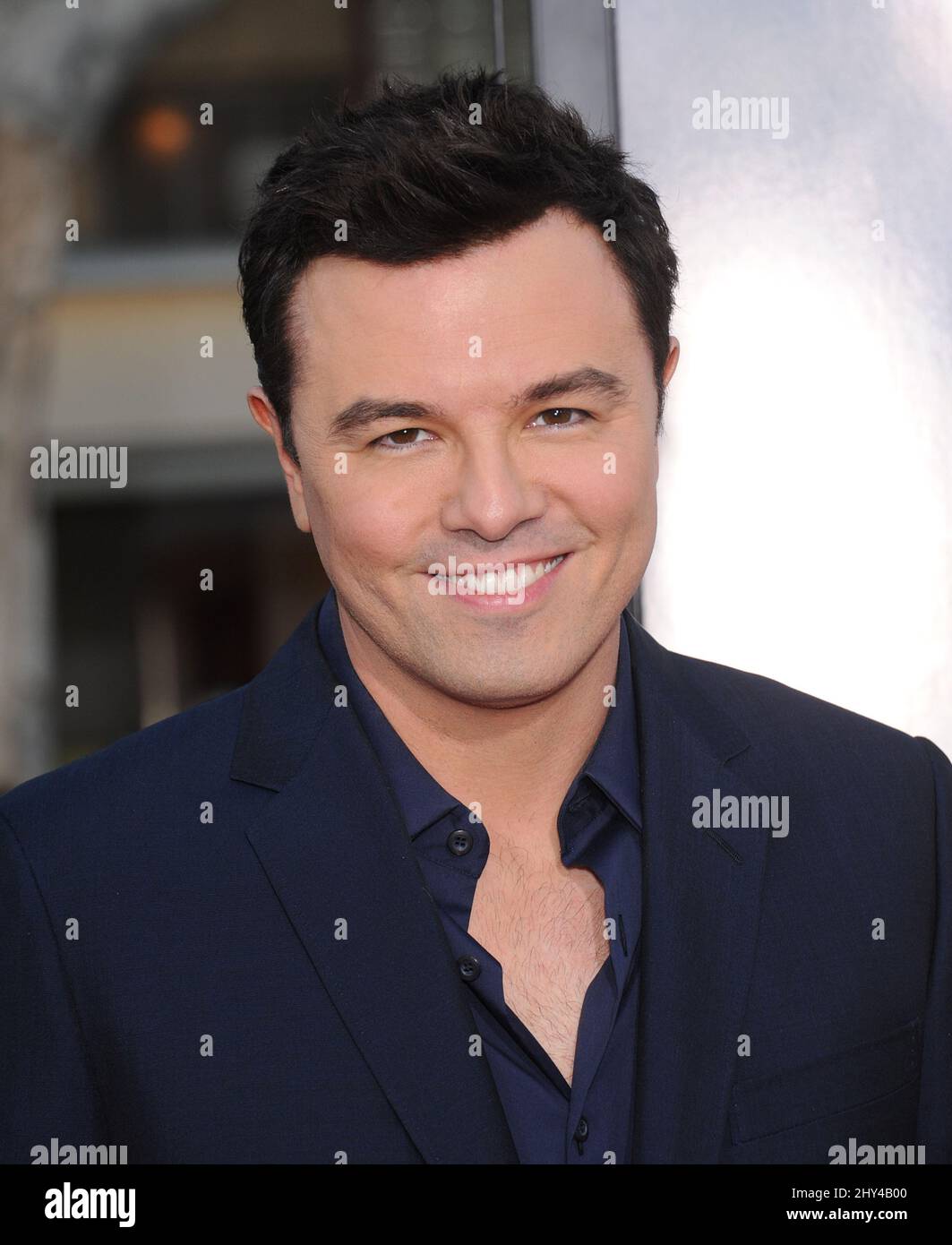 Seth MacFarlane arriva alla prima di un milione di modi per morire in Occidente a Los Angeles, CA, USA, 15 maggio 2014. Foto Stock