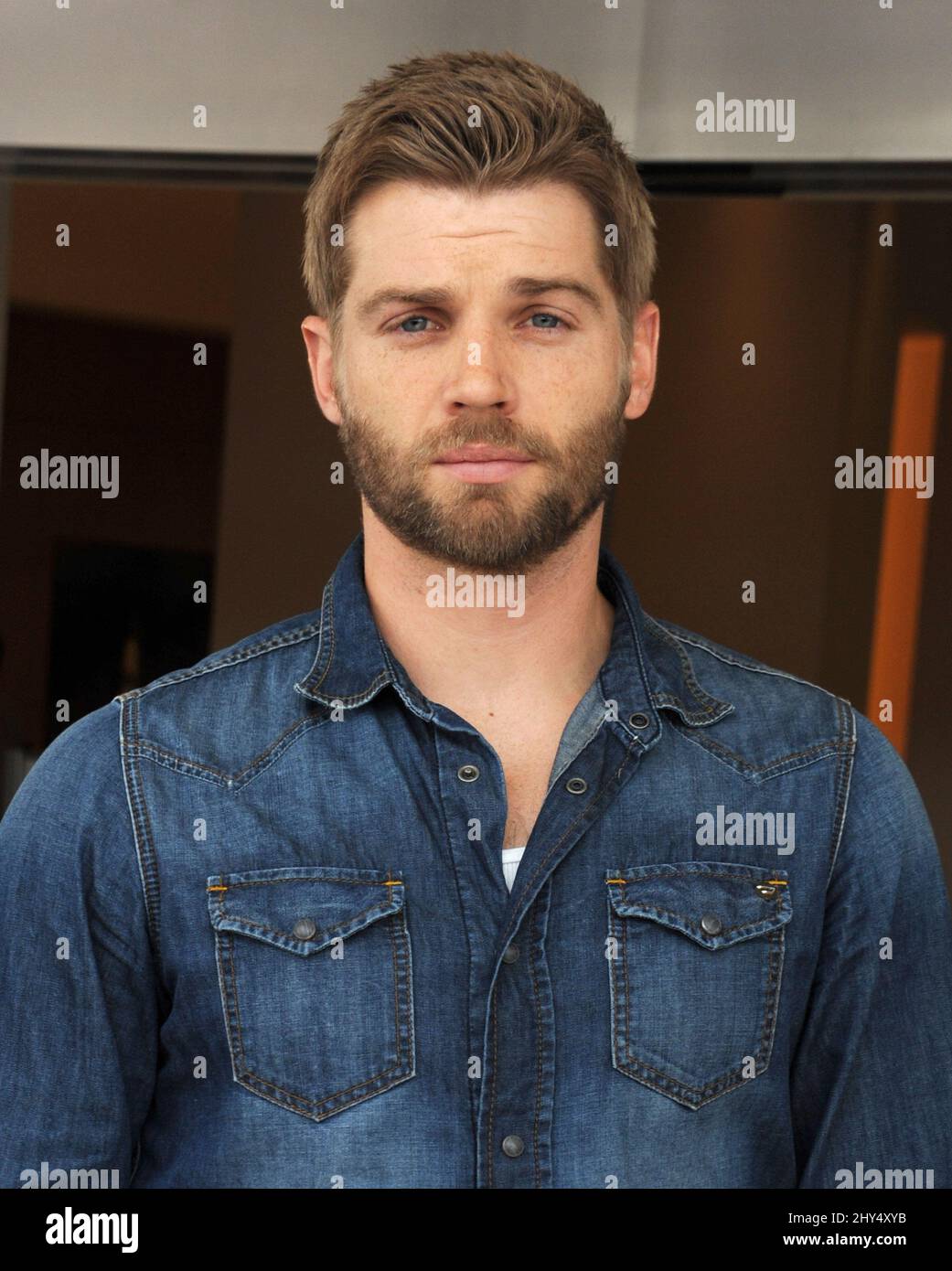 Mike Vogel partecipa al primo giorno di Comic-con a San Diego, California. Foto Stock