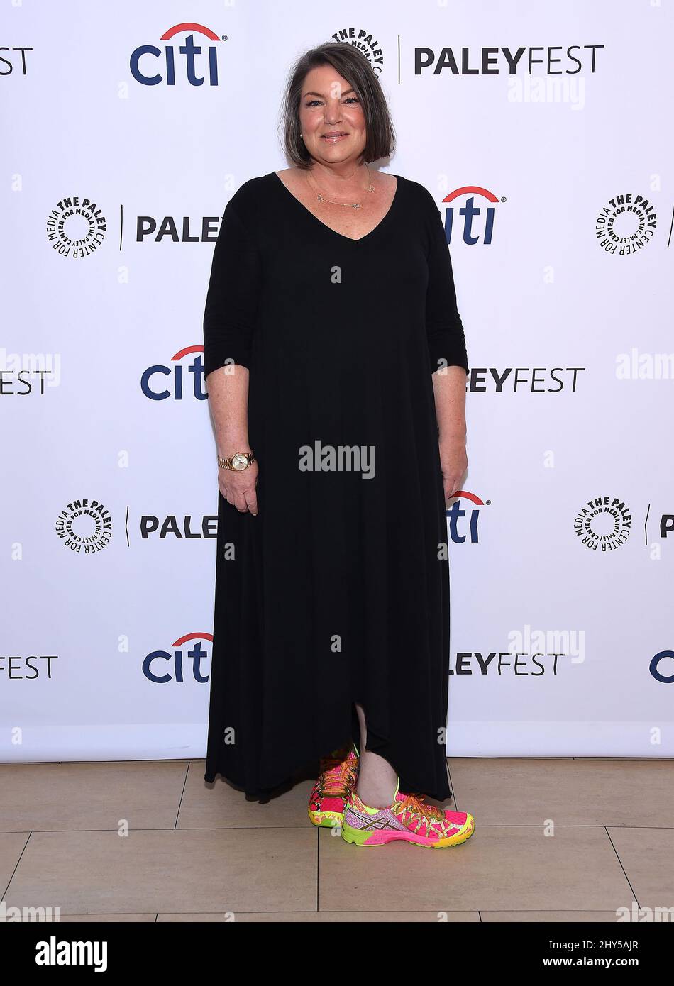 Mindy Cohn partecipa al Paley Fall Flashback: 'The Facts of Life' 35th Anniversary Reunion al Paley Center for Media Foto Stock