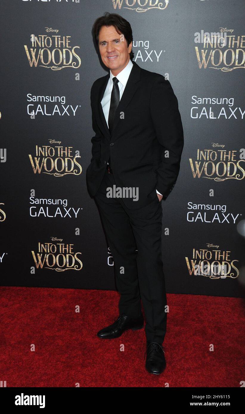 Rob Marshall partecipa alla prima mondiale "Into the Woods" al teatro Ziegfeld di New York, USA. Foto Stock