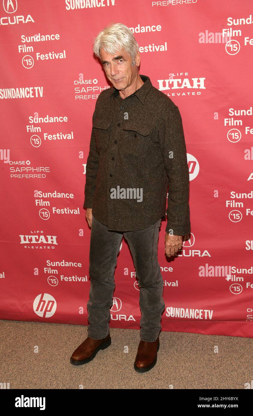 Sam Elliott partecipa alla prima di i'll SEE you in My Dreams al Sundance Film Festival 2015 a Park City, Utah. Foto Stock