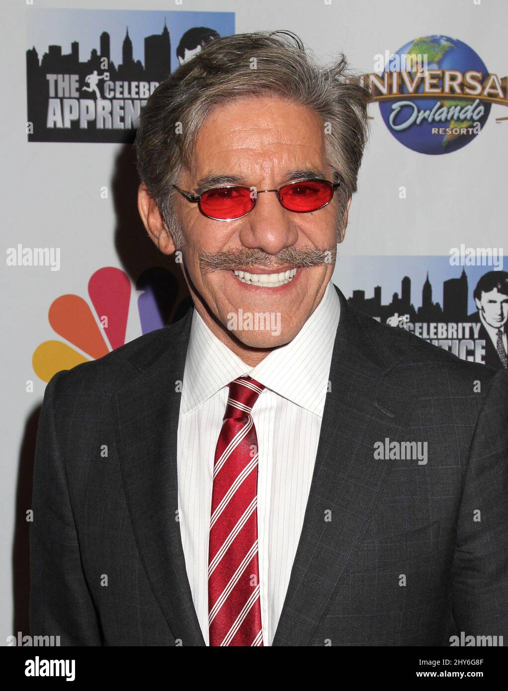 Geraldo Rivera partecipa al Live Finale Post Show "The Celebrity Apprentice" tenutosi alla Trump Tower di New York, USA. Foto Stock