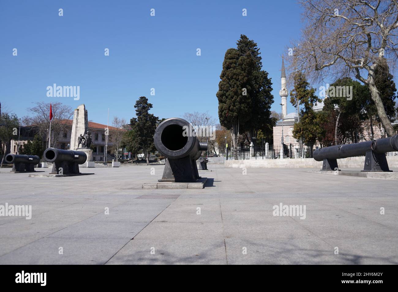 Museo Navale Piazza Barbarose Istanbul Turchia 04.11.2020 Turchia completo di chiusura da istanbul Foto Stock