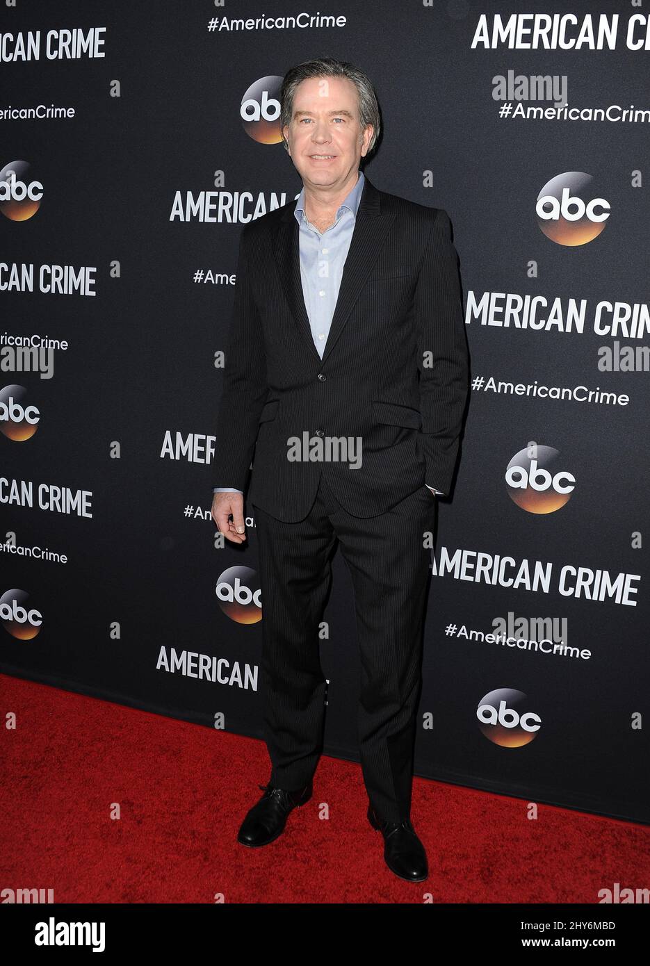 Timothy Hutton ha partecipato al 'American Crime' Premiere di ABC tenuto presso l'ACE Hotel Foto Stock