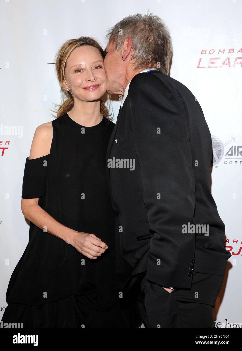 21 gennaio 2011 Beverly Hills, CA. Harrison Ford e Calista Flockhart 2011 "Living Legends of Aviation" Awards - Arrivi tenuti al Beverly Hilton Foto Stock