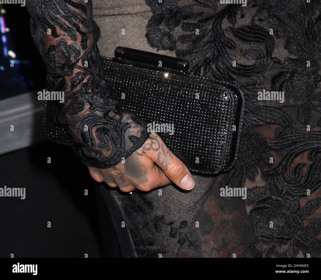 Cleo Wattenstrom partecipa alla prima di 'Run All Night' a New York. Foto Stock