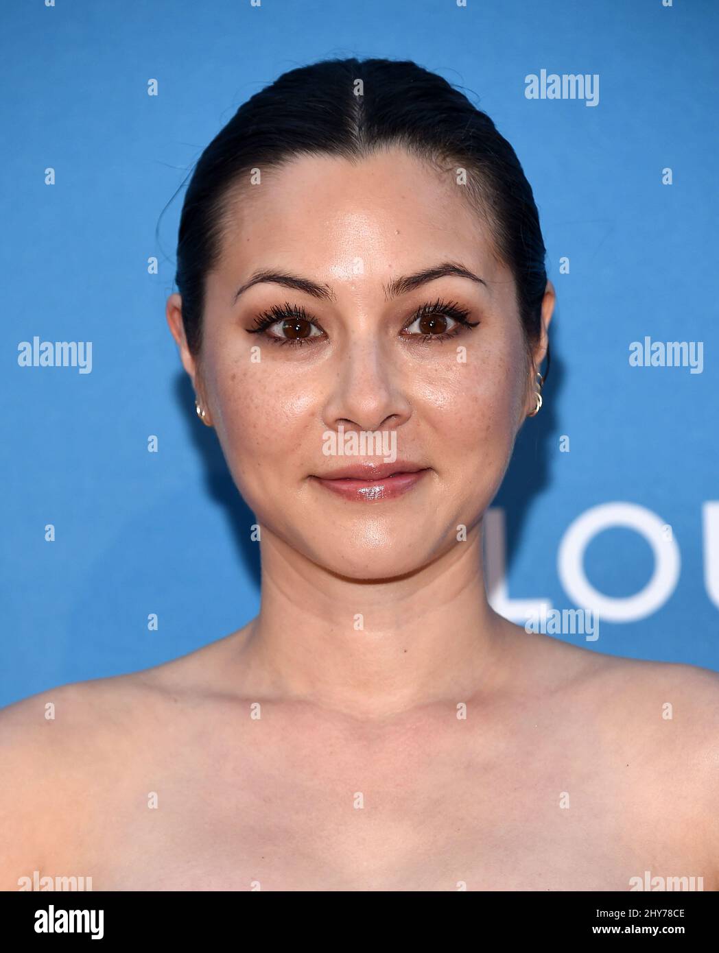 China Chow partecipa al MOCA Annual Gala 2015 che si tiene al The Geffen Contemporary a Los Angeles, California. Foto Stock