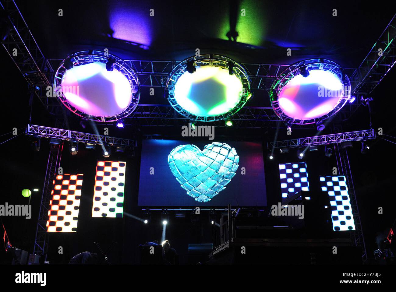 CONCERTO LA Pride 2015 con Kesha tenuto presso il West Hollywood Park Foto Stock