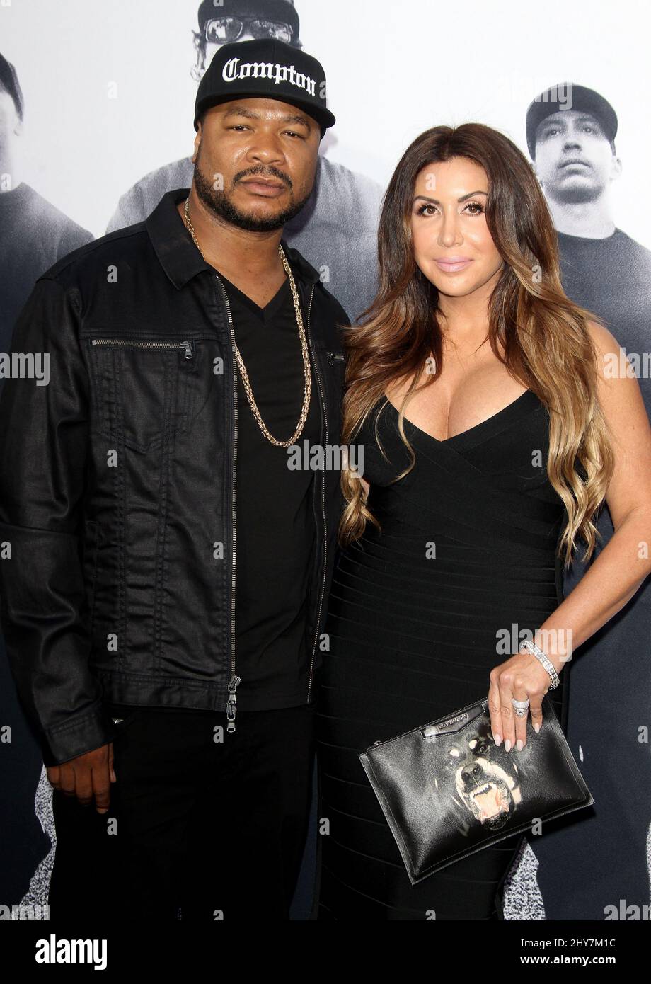 Xzibit, Alvin Nathaniel Joiner ha presenziato al 'Traight Outta Compton' Los Angeles Premiere Foto Stock