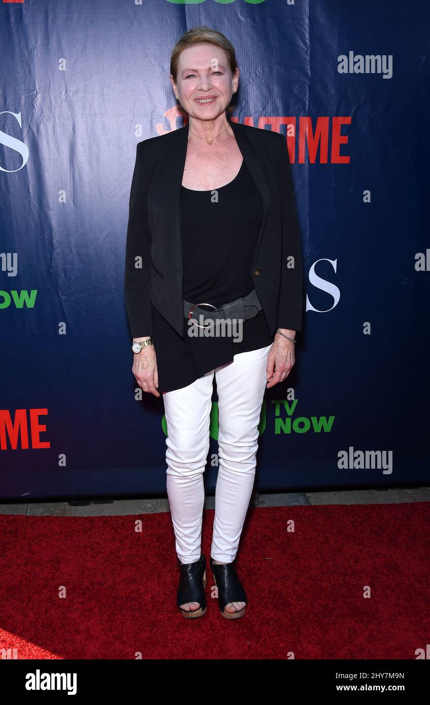 Dianne Wiest partecipa al CBS, al CW e al tour stampa Showtime Summer TCA. Foto Stock