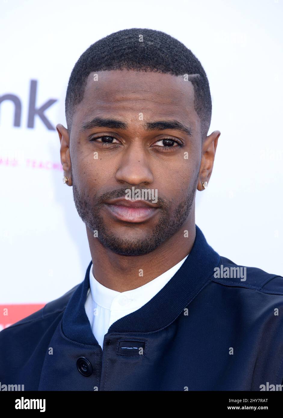 Big Sean partecipa alla telecast 'Think IT Up' con stelline per insegnanti e studenti ospitati dalla Entertainment Industry Foundation a Barker Hanger a Los Angeles, USA. Foto Stock