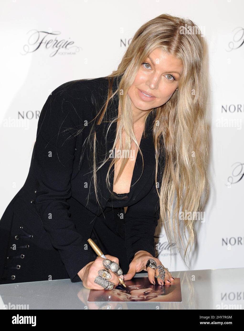 Fergie alla Fergie Fall 2015 Shoe Collection Launch at Nordstrom at the Grove a Los Angeles, USA. Foto Stock