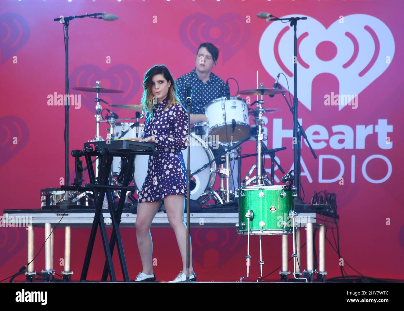 Echosmith iHeartRadio Music Festival Village si tiene presso il MGM Resorts Village Foto Stock