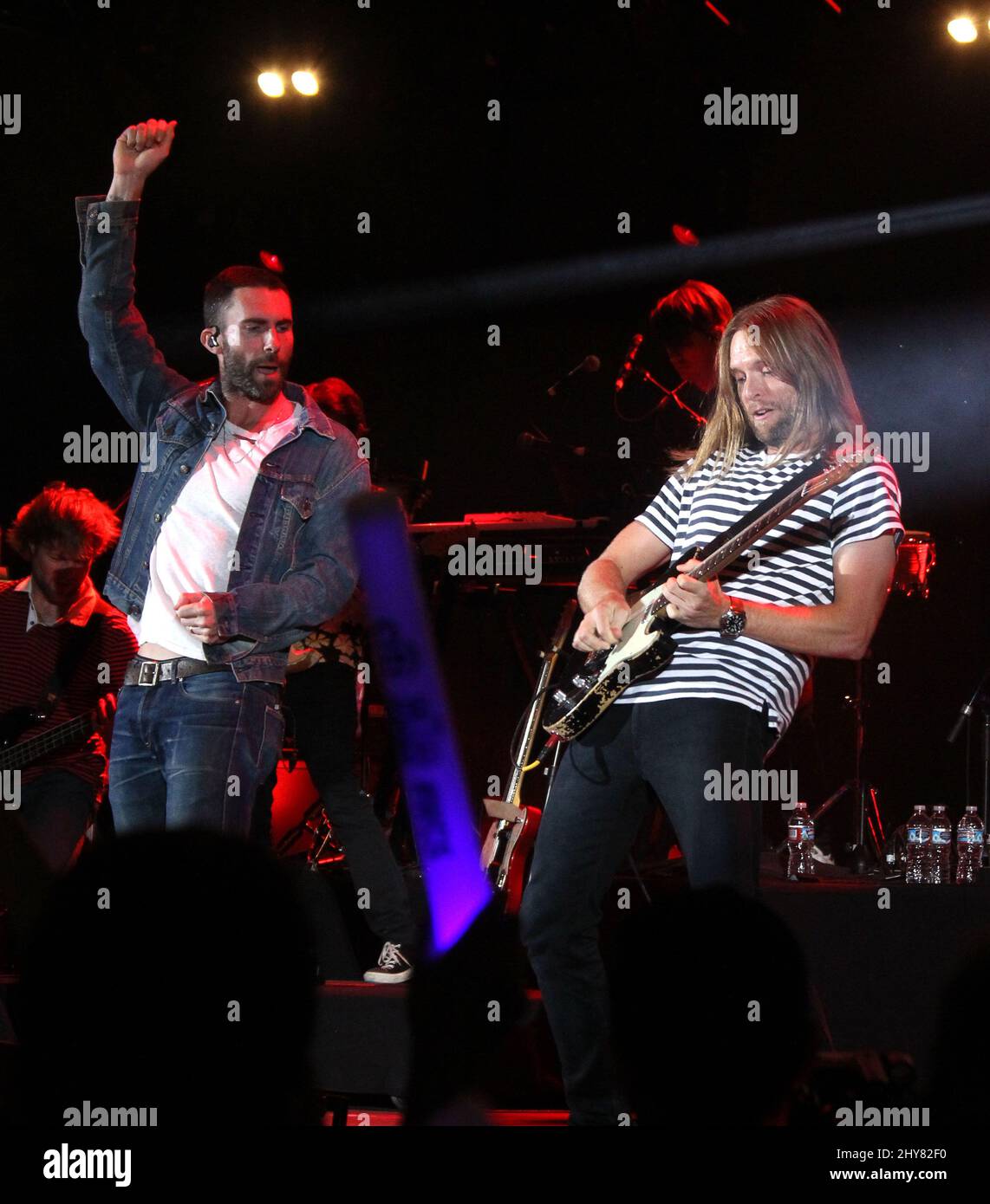 Adam Levine, James Valentine CBS radio's Third Annual 'We Can Survive' 2015 tenuto all'Hollywood Bowl Foto Stock