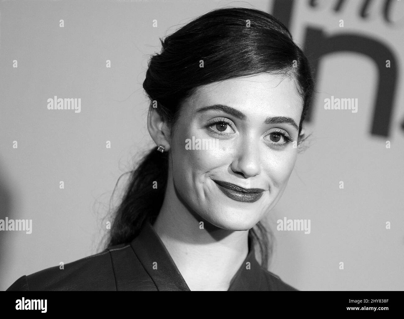 Emmy Rossum partecipa all'InStyle Awards inaugurale al Getty Center di Los Angeles, California. Foto Stock