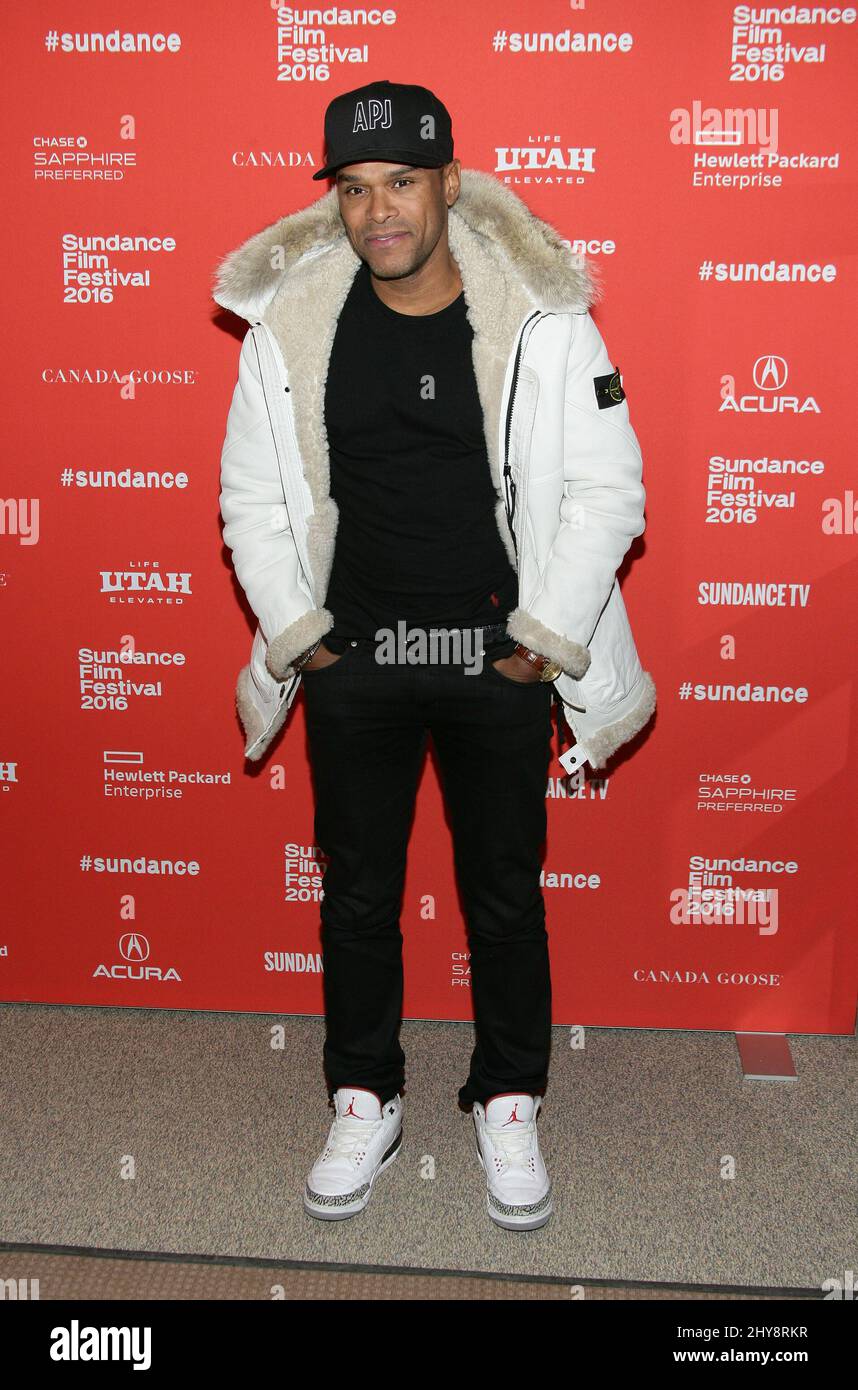 Maxwell partecipa alla prima "la nascita di una nazione" al Sundance Film Festival 2016 Foto Stock