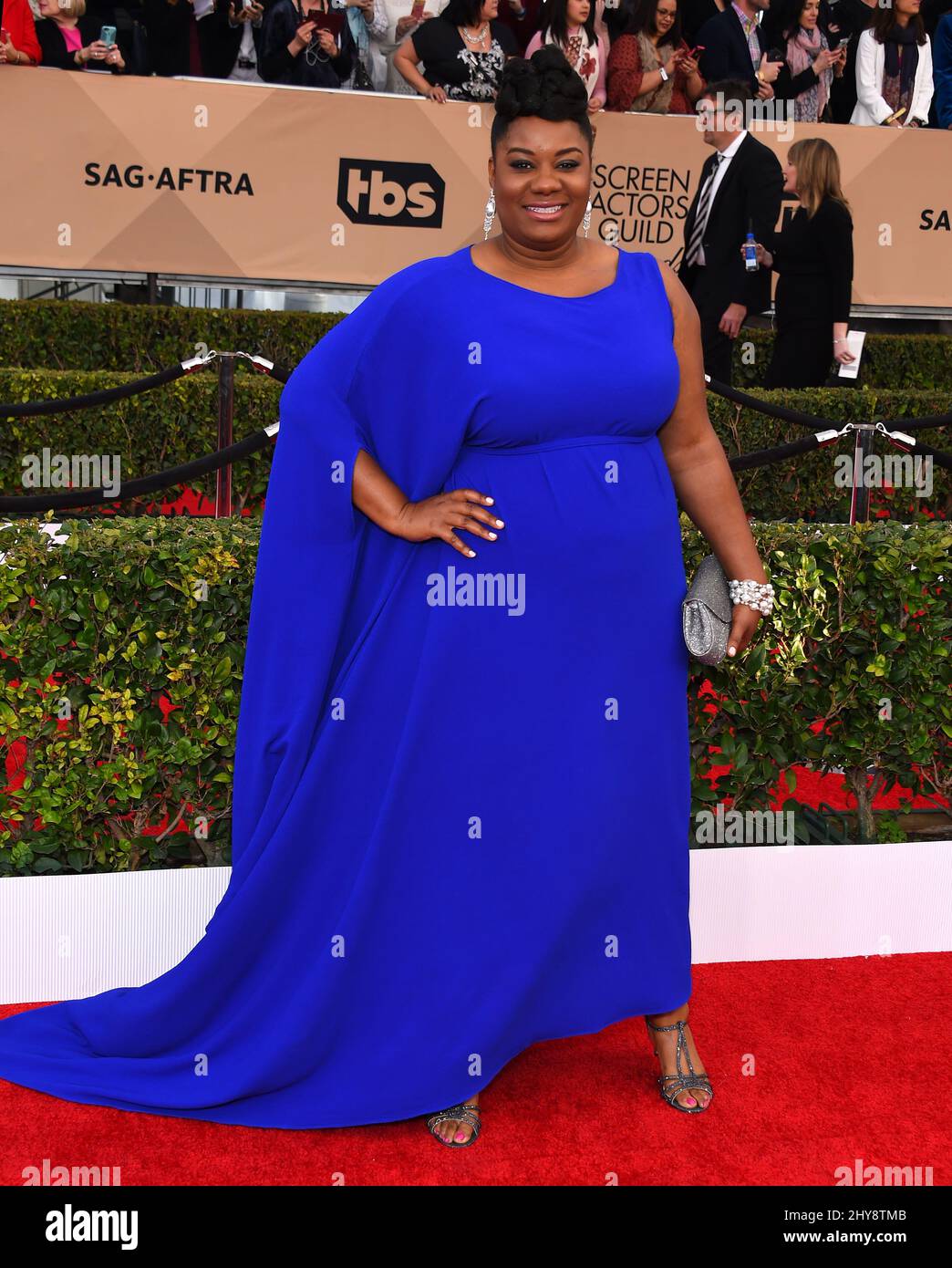 30 gennaio 2016 Los Angeles, CA. Danielle Brooks 22nd annuale Screen Actors Guild Awards tenuto presso l'Auditorium Shrine Foto Stock