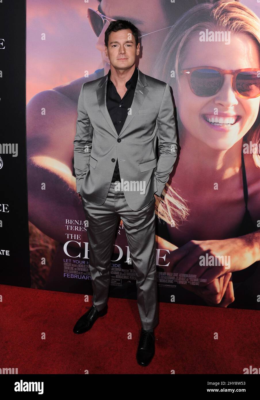 Benjamin Walker partecipa allo 'The Choice' Los Angeles Special Screening tenuto ad Arclight Hollywood Foto Stock