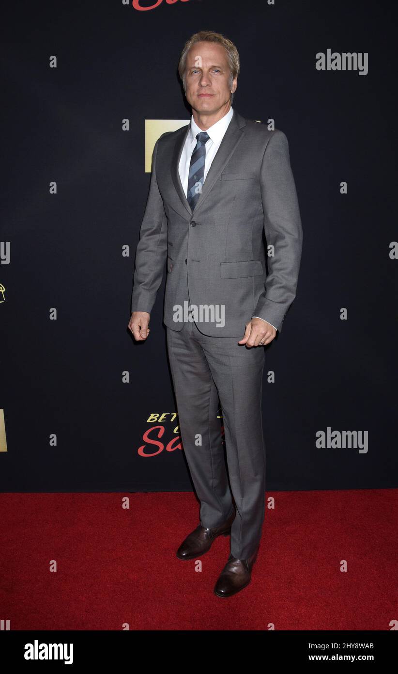 Patrick Fabian partecipa al "Better Call Saul" Season 2 Premiere Screening tenuto presso l'ARCLIGHT Cinemas Culver City Foto Stock