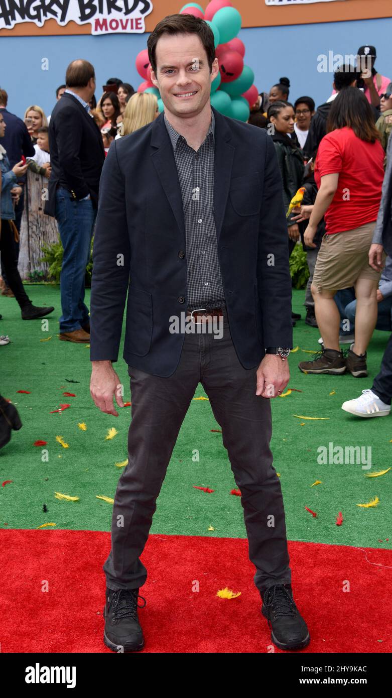 Bill Hader partecipa al 'The Angry Birds Movie' Premiere tenuto al Regency Village Theatre. Foto Stock