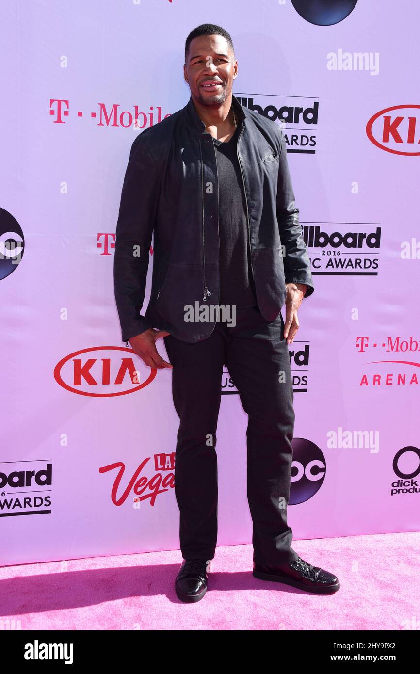 Michael Strahan partecipa ai Billboard Music Awards 2016 a Las Vegas Foto Stock