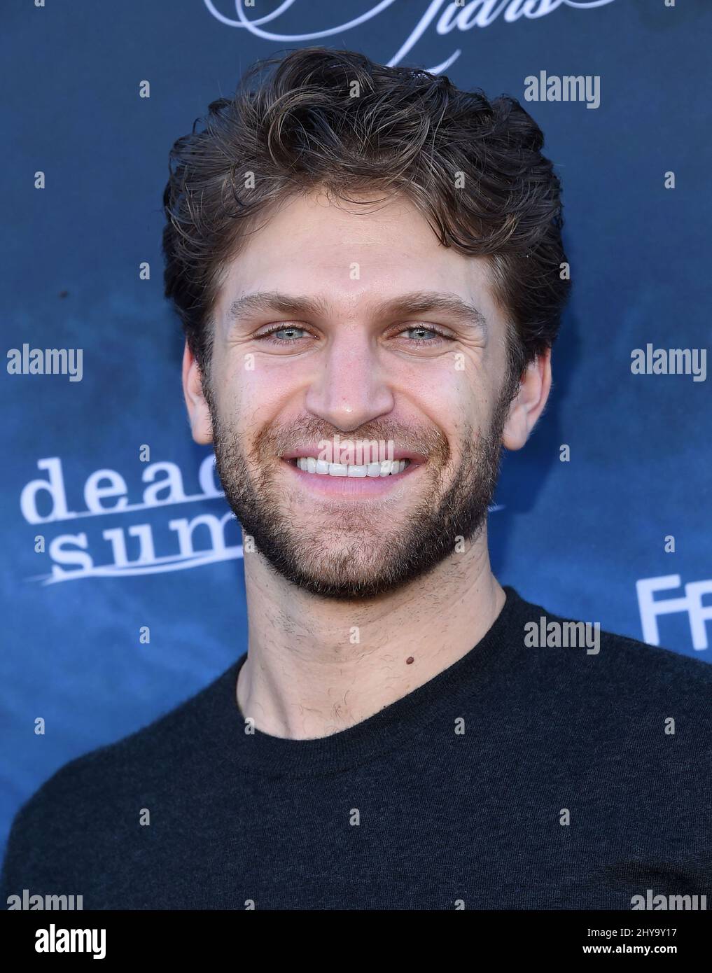 Keegan Allen partecipa alla stagione 'Pretty Little Liars' 7and la prima serie di 'Dead of Summer' tenuto presso il cimitero di Hollywood Forever Foto Stock