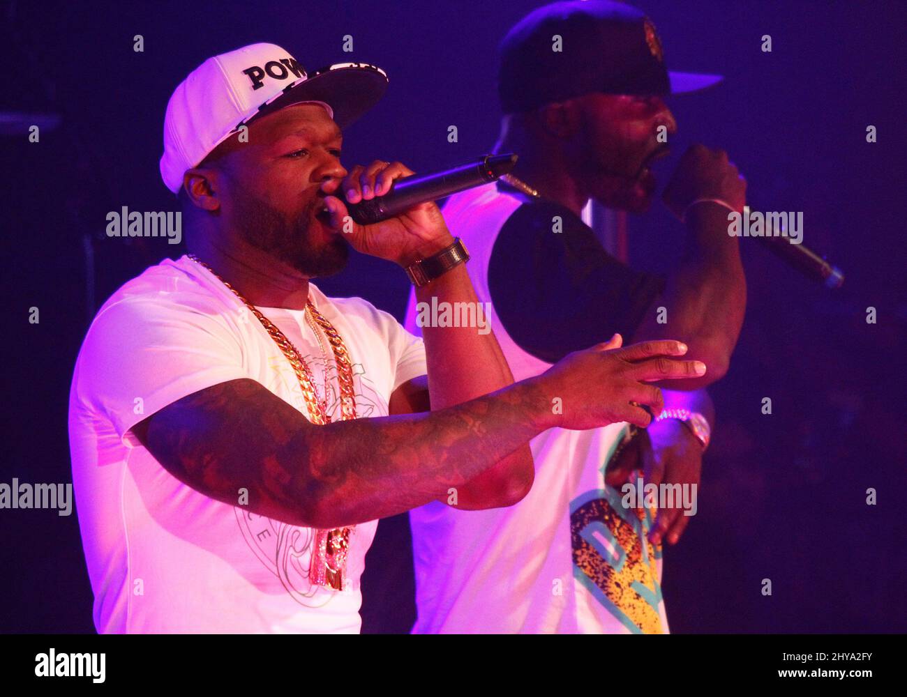 50 Cent festeggia il 41st compleanno e la terza stagione di lancio della STARZ Series Power al Drai's Nightclub al Cromwell, Las Vegas, luglio 16th 2016. Foto Stock