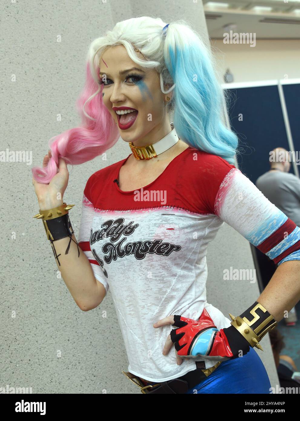 Harley Quinn al Comic-con 2016 a San Diego Foto Stock