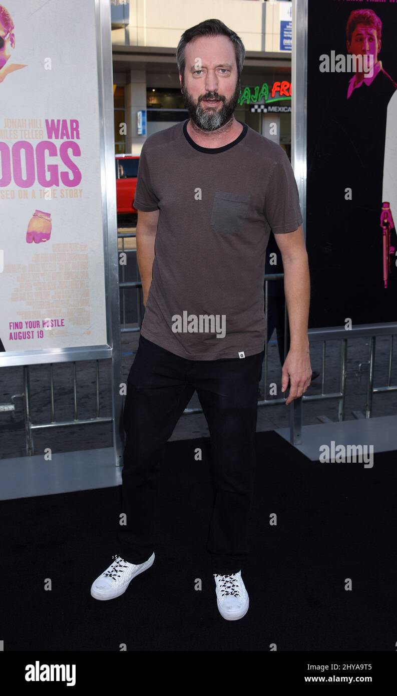 Tom Green ha partecipato al 'War Dogs' Los Angeles Premiere tenuto al TCL Chinese Theatre, Hollywood, CA., 15 agosto 2016. Foto Stock