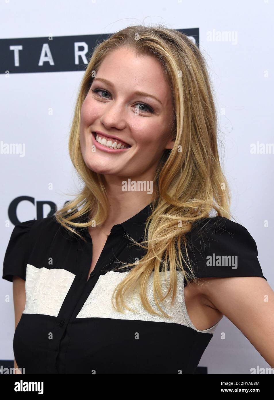 Ashley Hinshaw ha partecipato alla prima serie originale di Crackle 'Startup' tenutasi al London West Hollywood a Los Angeles, USA Foto Stock