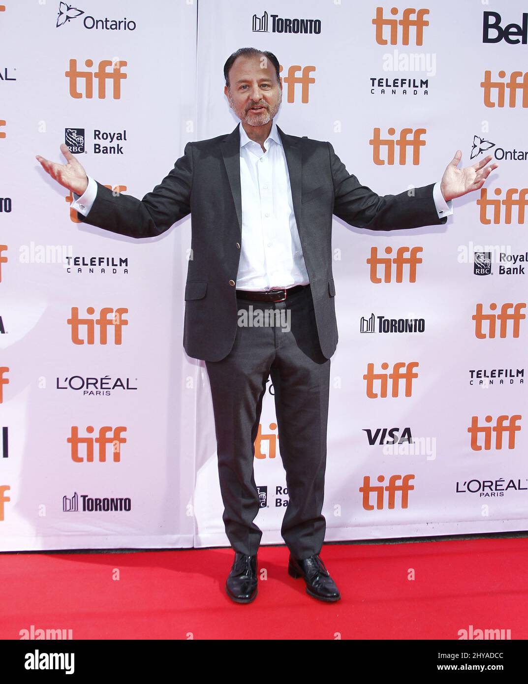 Fisher Stevens partecipa al Before the Flood' Premiere al Toronto International Film Festival 2016 Foto Stock