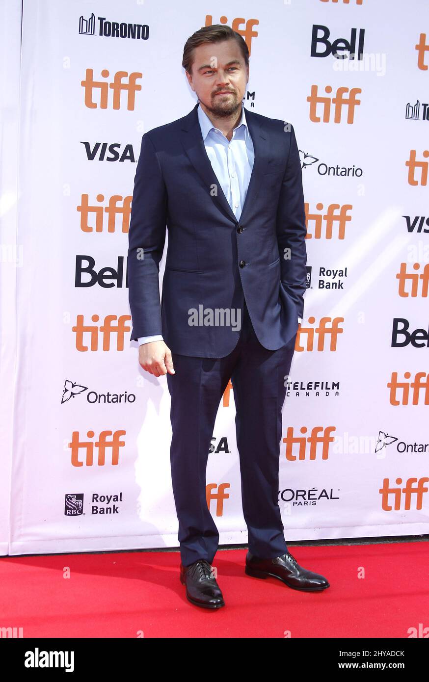 Leonardo DiCaprio partecipa al Before the Flood' Premiere al Toronto International Film Festival 2016 Foto Stock