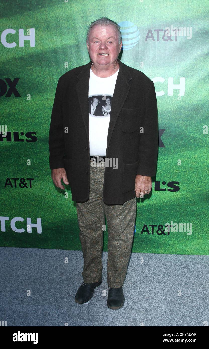 Jack McGee partecipa al 'Pitch' Premiere di Fox Network tenuto al West LA Little League Field Foto Stock