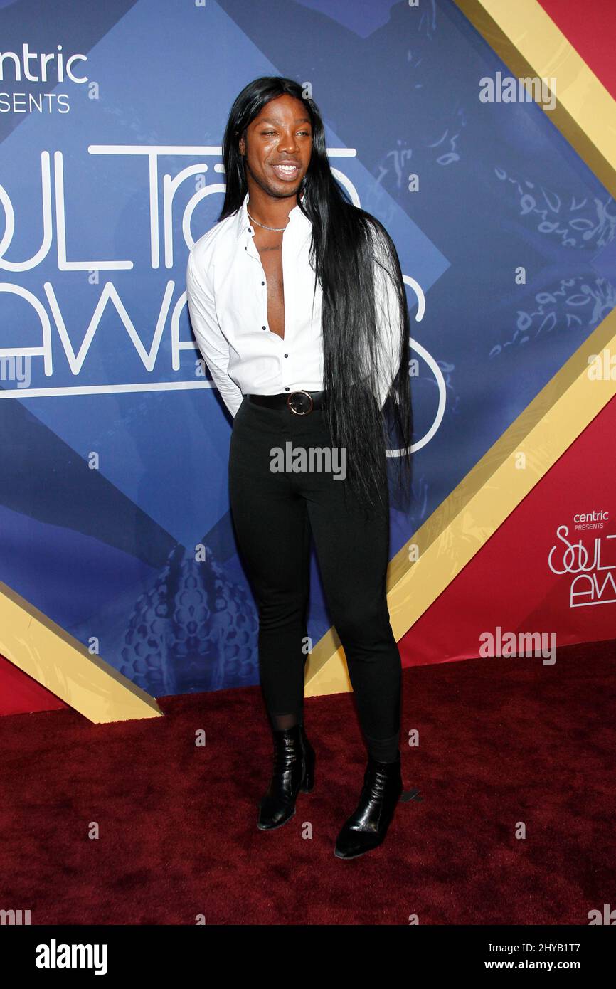 6 novembre 2016 Las Vegas, Nevada. E.J. King 2016 Soul Train Awards, Orleans Arena, Orleans Hotel and Casino Foto Stock