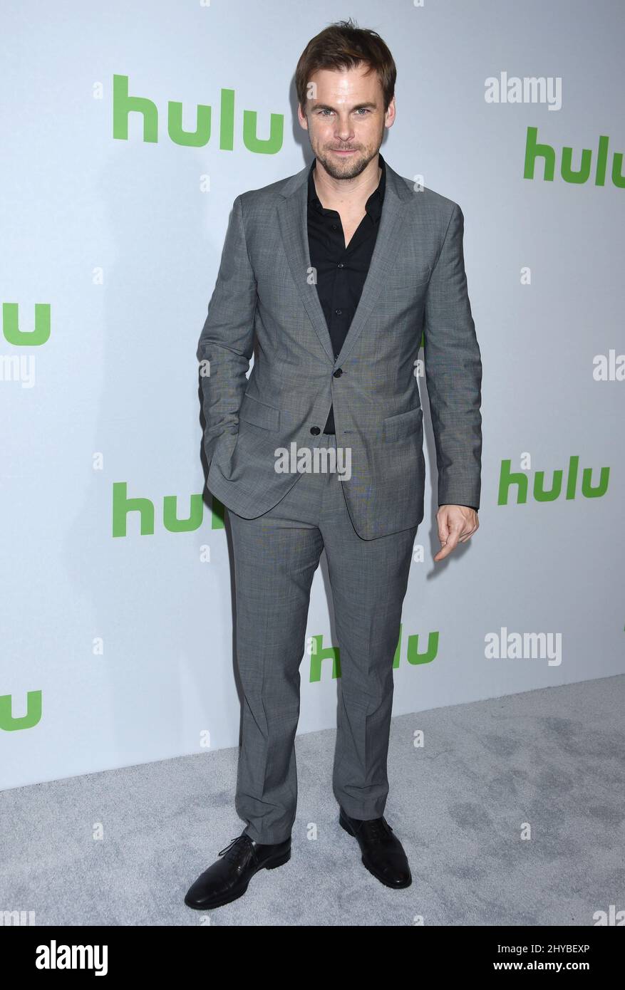 Tommy Dewey partecipa al TCA All Stars Party di Hulu che si tiene al Langham Huntington Hotel Foto Stock