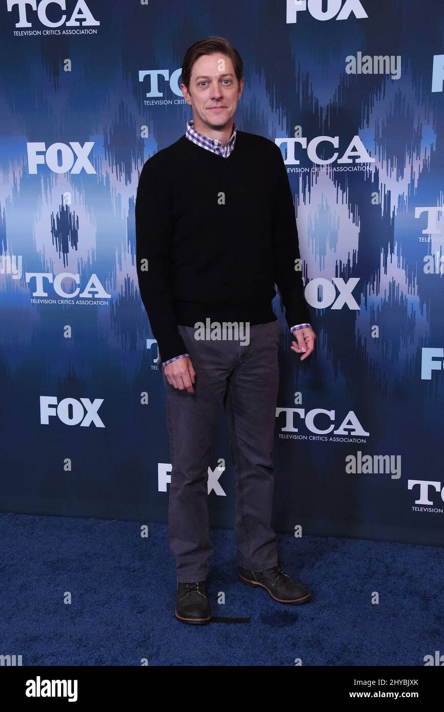 Kevin Rahm partecipa AL FOX Winter TCA All Star Party 2017 che si tiene presso il Langham Huntington Hotel Foto Stock