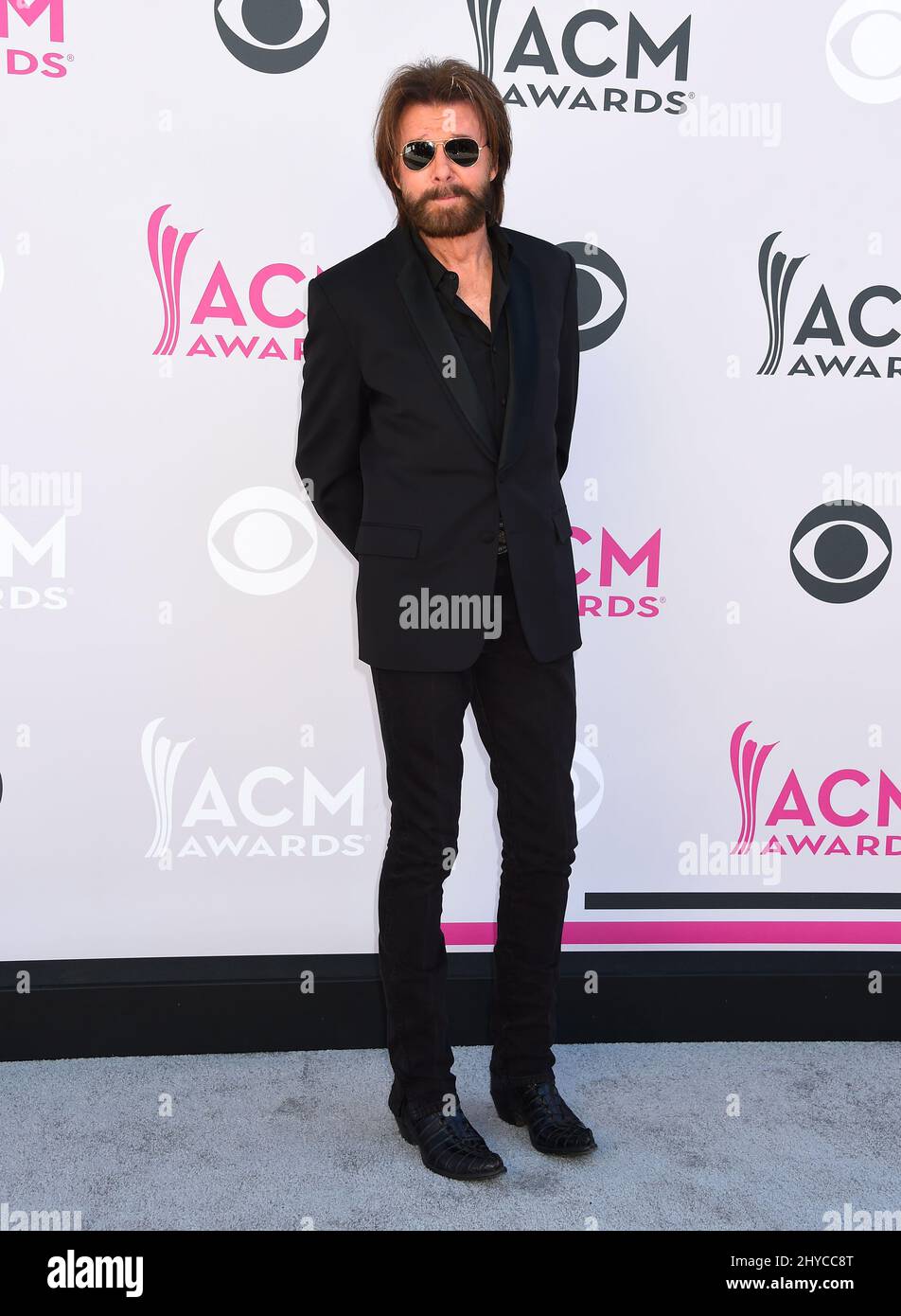 Ronnie Dunn arriva all'Academy of Country Music Awards 52nd che si tiene presso la T-Mobile Arena Foto Stock