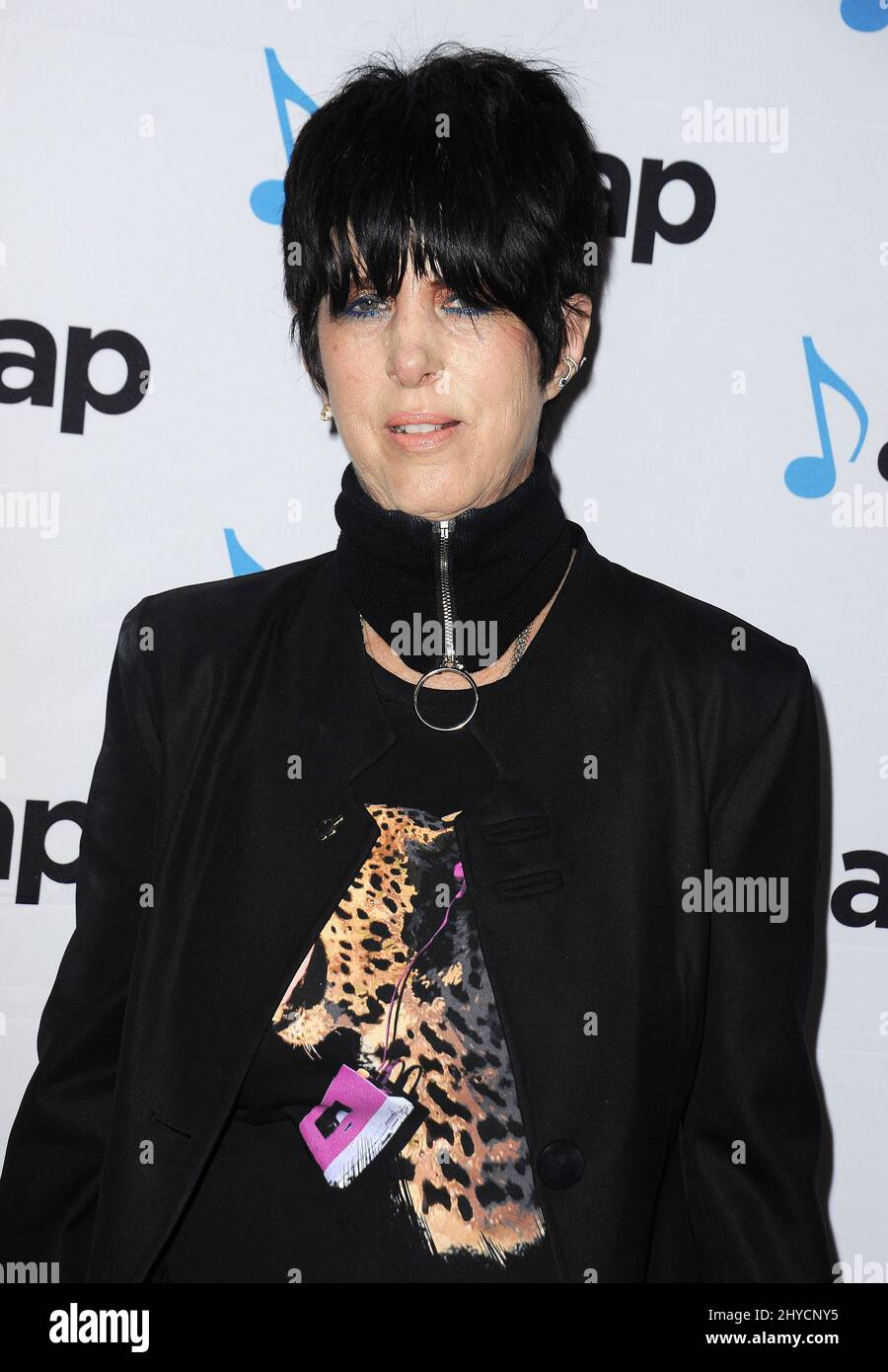 Diane Warren arriva all'ASCAP Pop Music Awards che si tiene al Wiltern Theatre Foto Stock