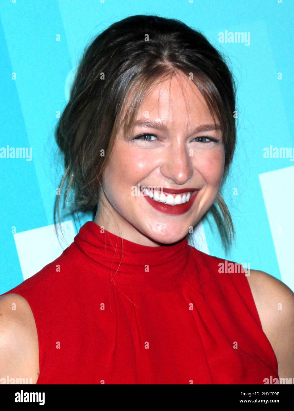 Melissa Benoist partecipa al programma di lavoro del 2017 della CW Network, tenutosi presso il London Hotel il 18 maggio 2017 Foto Stock